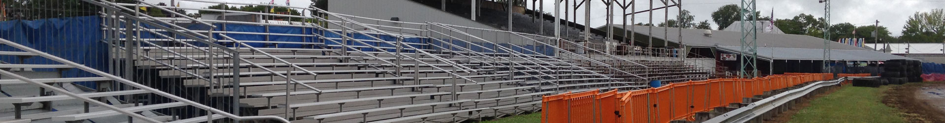 Bleacher Model TSP15-450 (Seats 450 people)
